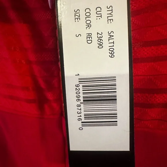 Bebe mesh Elegant Red Long Sleeve Dress Small - Picture 7 of 10